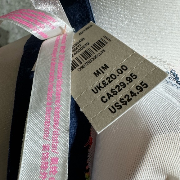 NWT PINK Victoria's Secret Floral bralette and underwear set size medium - Picture 8 of 9